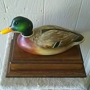 11 3/4 × 7 1/2 in. Handcrafted Duck Box
